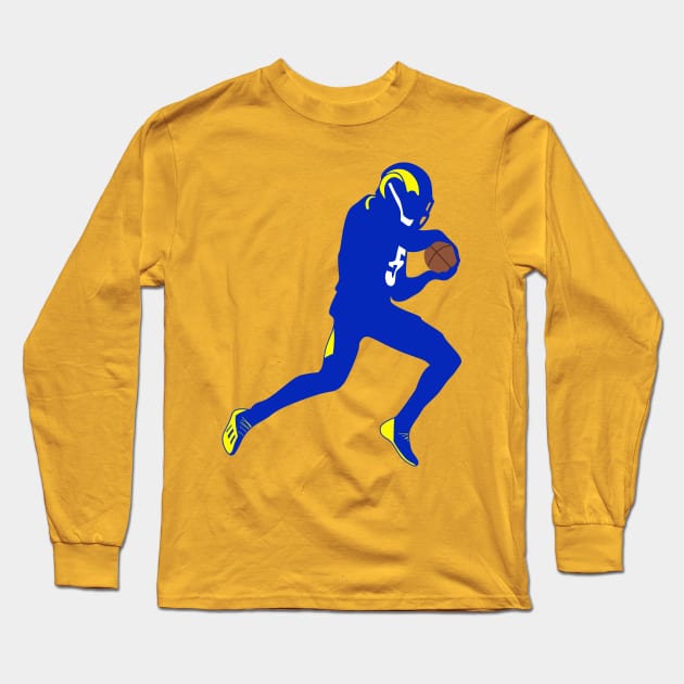 ramsey catching the ball in the air Long Sleeve T-Shirt by rsclvisual